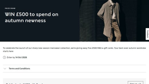 M&S E-Gift Card
