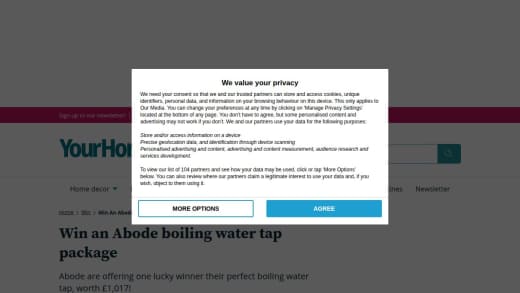 Abode Boiling Water Tap Package