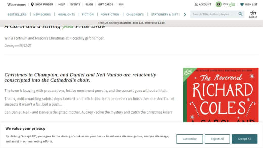 Fortnum And Mason'S Christmas At Piccadilly Gift Hamper