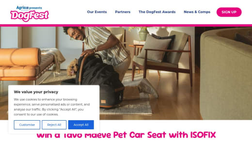 Tavo Maeve Pet Car Seat With Isofix Base