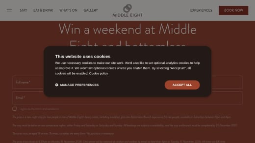 Two-Night Stay At Middle Eight Hotel