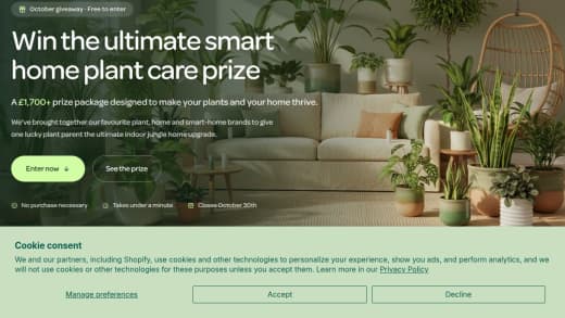 Ultimate Smart Home Plant Care Prize