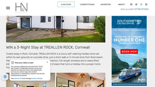 Three-Night Stay At Treallen Rock