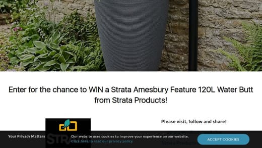 Strata Amesbury Feature 120L Water Butt