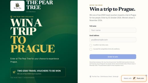 £500 Travel Voucher Towards A Trip To Prague