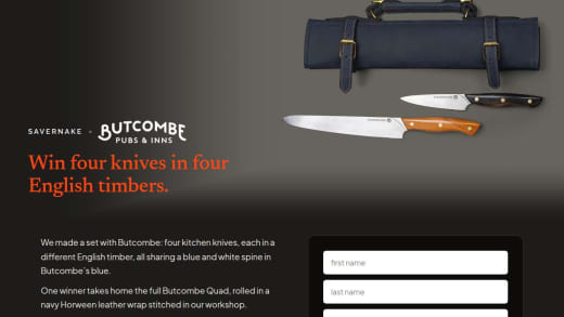 Set Of 4 Savernake Knives