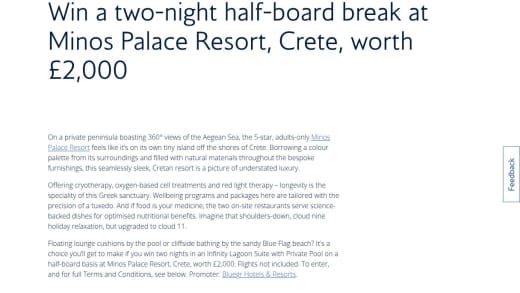 Two-Night Half-Board Break At Minos Palace Resort, Crete