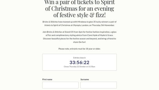 Pair Of Tickets To Spirit Of Christmas