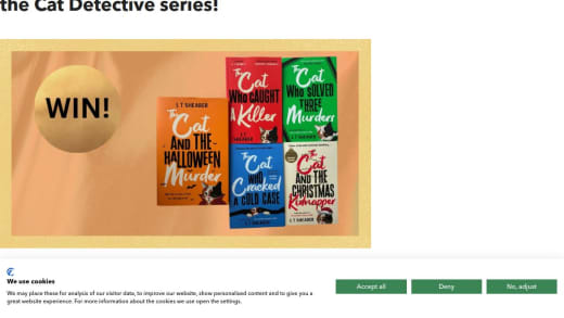 Conrad And The Cat Detective Series Book Bundle