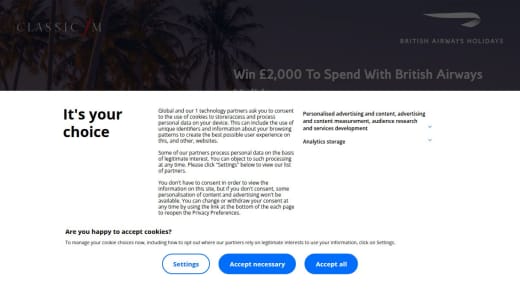 £2,000 To Spend With British Airways Holidays