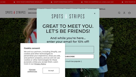 Spots & Stripes Christmas Wish List