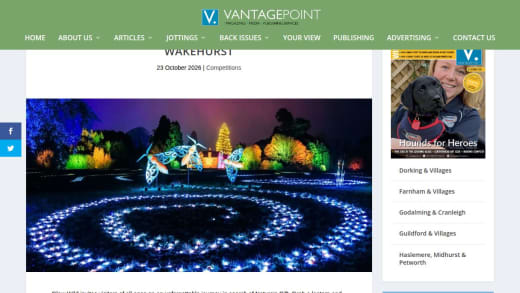 Family Ticket To Glow Wild At Wakehurst