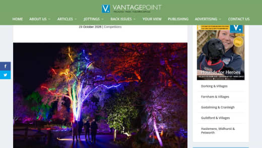 Family Ticket To See Glow At Rhs Wisley