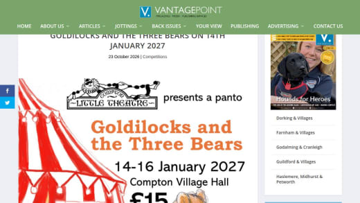 Tickets To See Goldilocks And The Three Bears