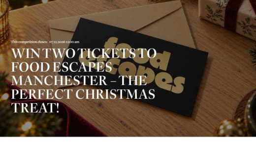 Two Tickets To Food Escapes Manchester