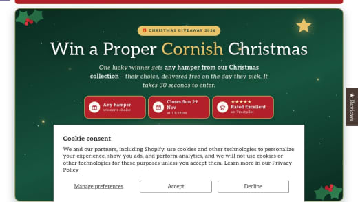 Cornish Christmas Hamper