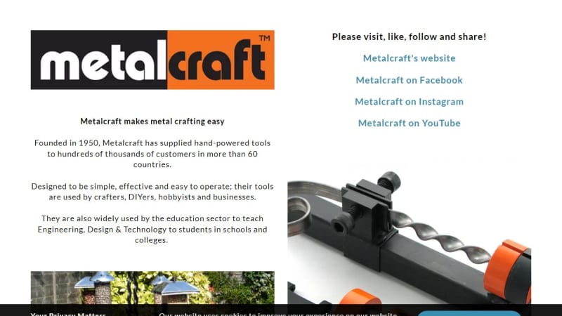 £100 Voucher For Metalcraft