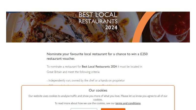 £250 Restaurant Voucher