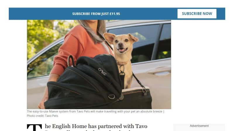 Tavo Pets Maeve™ 3-In-1 Travel System