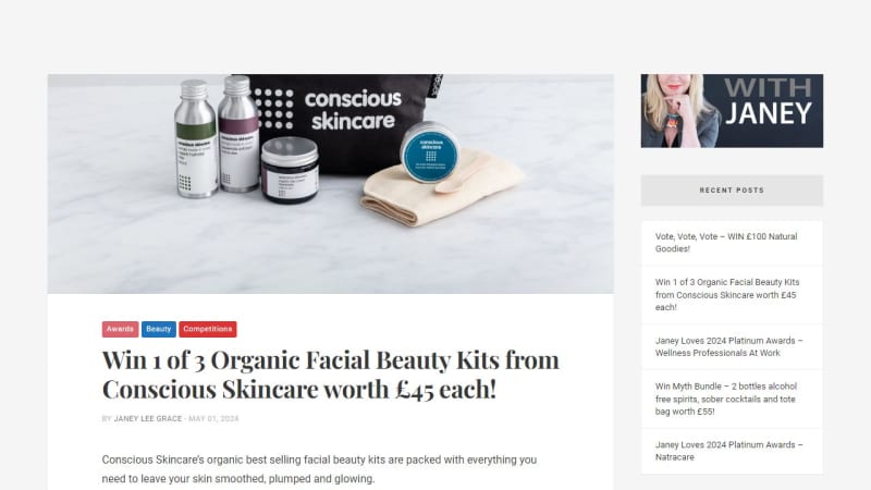 Organic Facial Beauty Kit