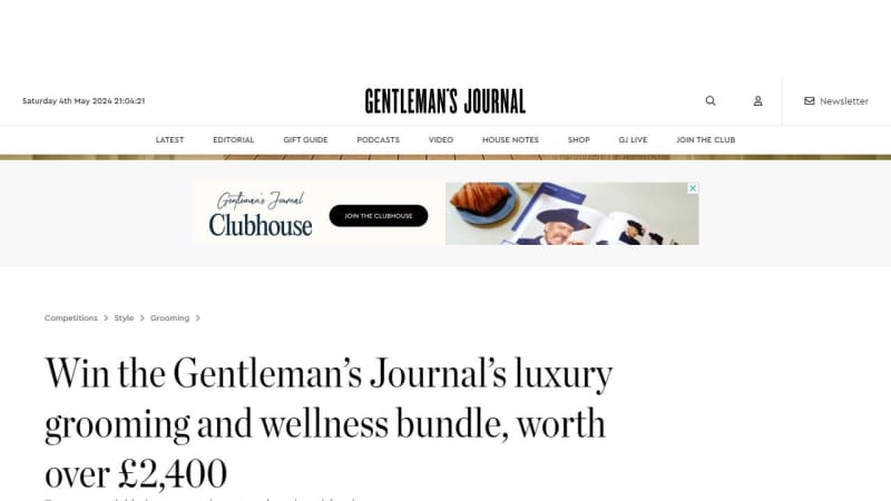 The Gentleman’s Journal’s Luxury Bundle