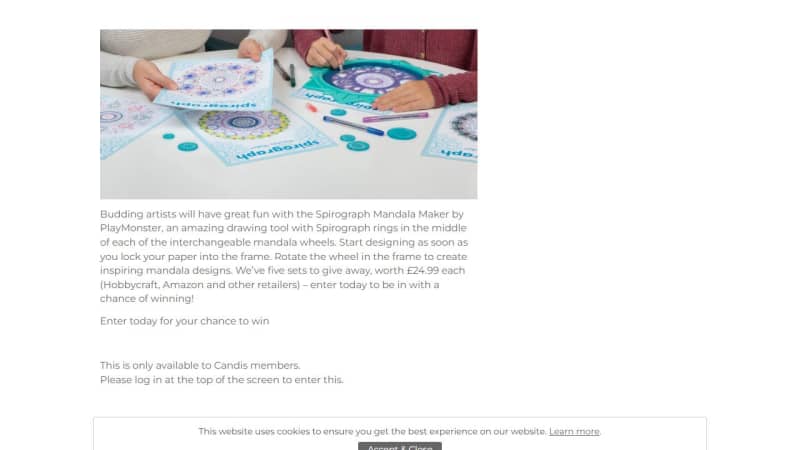 Spirograph Mandala Maker