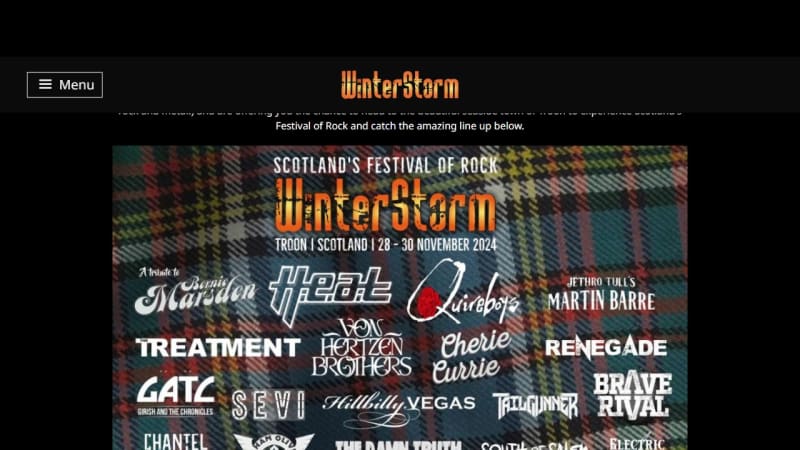 Winterstorm Tickets