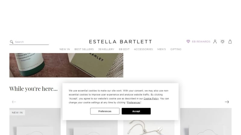 £200 Spend Online At Estella Bartlett + £200 Natural Skincare From Bramley