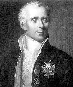 Portrait of Pierre Simon Laplace