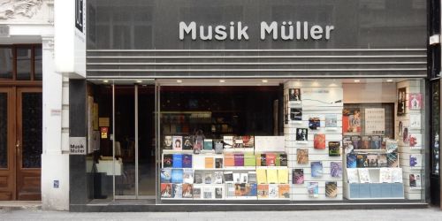 Titelbild von des Blogartikels Musik Müller in Wien: Warum Noten im Geschäft kaufen?