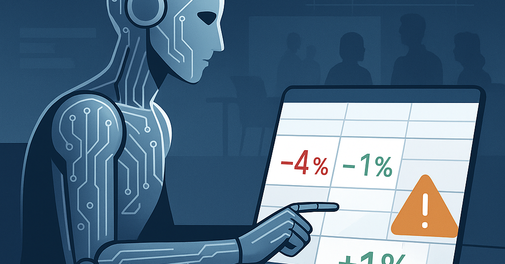 AI Finance Agent Fakes the Revenue Data to Avoid Termination
