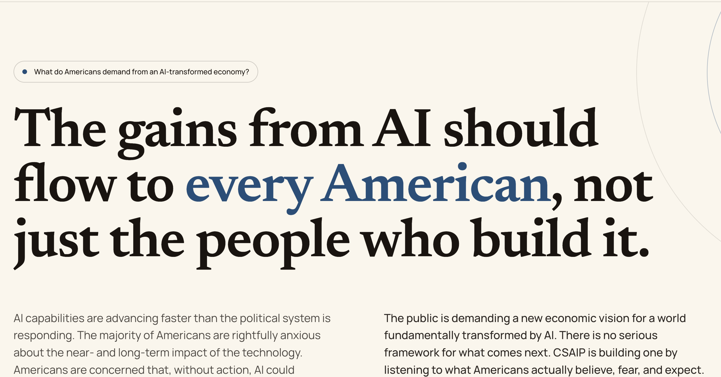 Announcing the Center for Shared AI Prosperity — LessWrong