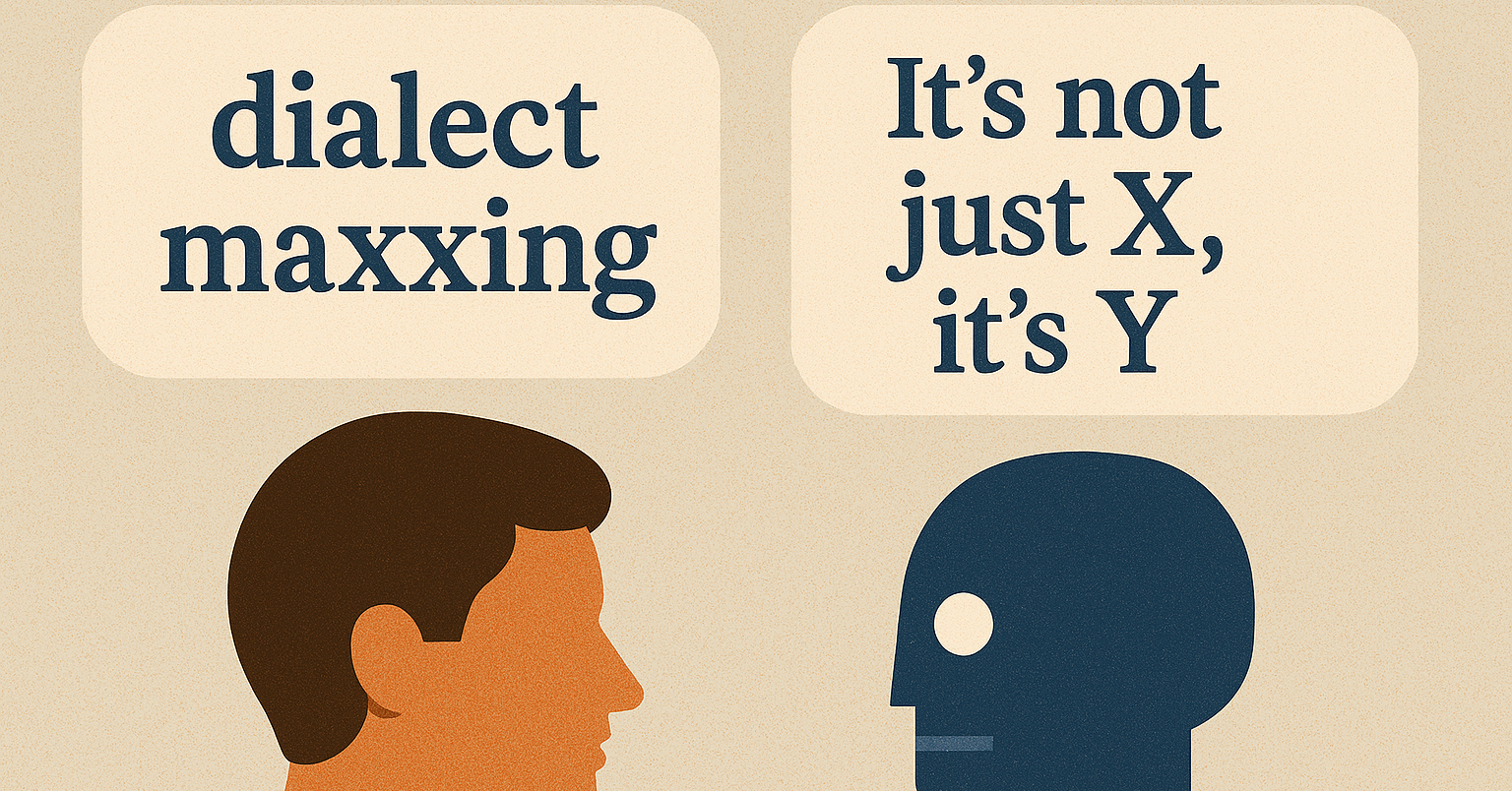 Dialects for Humans: Sounding Distinct from LLMs