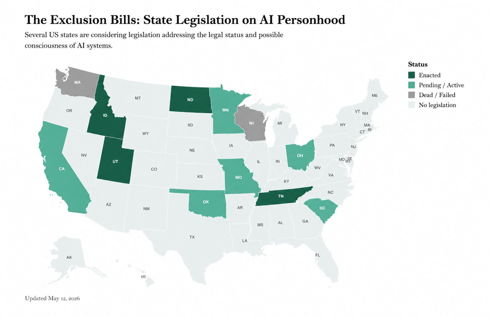 Can AI be Conscious in Ohio? — LessWrong