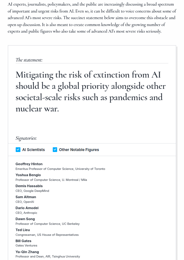 Reasons to sign a statement to ban superintelligence (+ FAQ for those on the fence) LessWrong