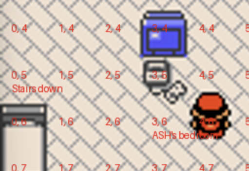 Notice what is labeled as stairs here.