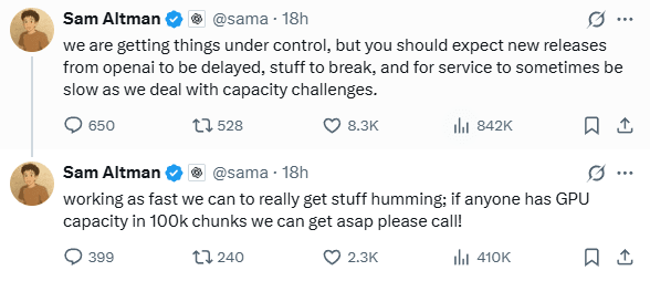 https://x.com/sama/status/1907098207467032632