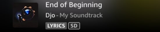 End of Beginning, Djo