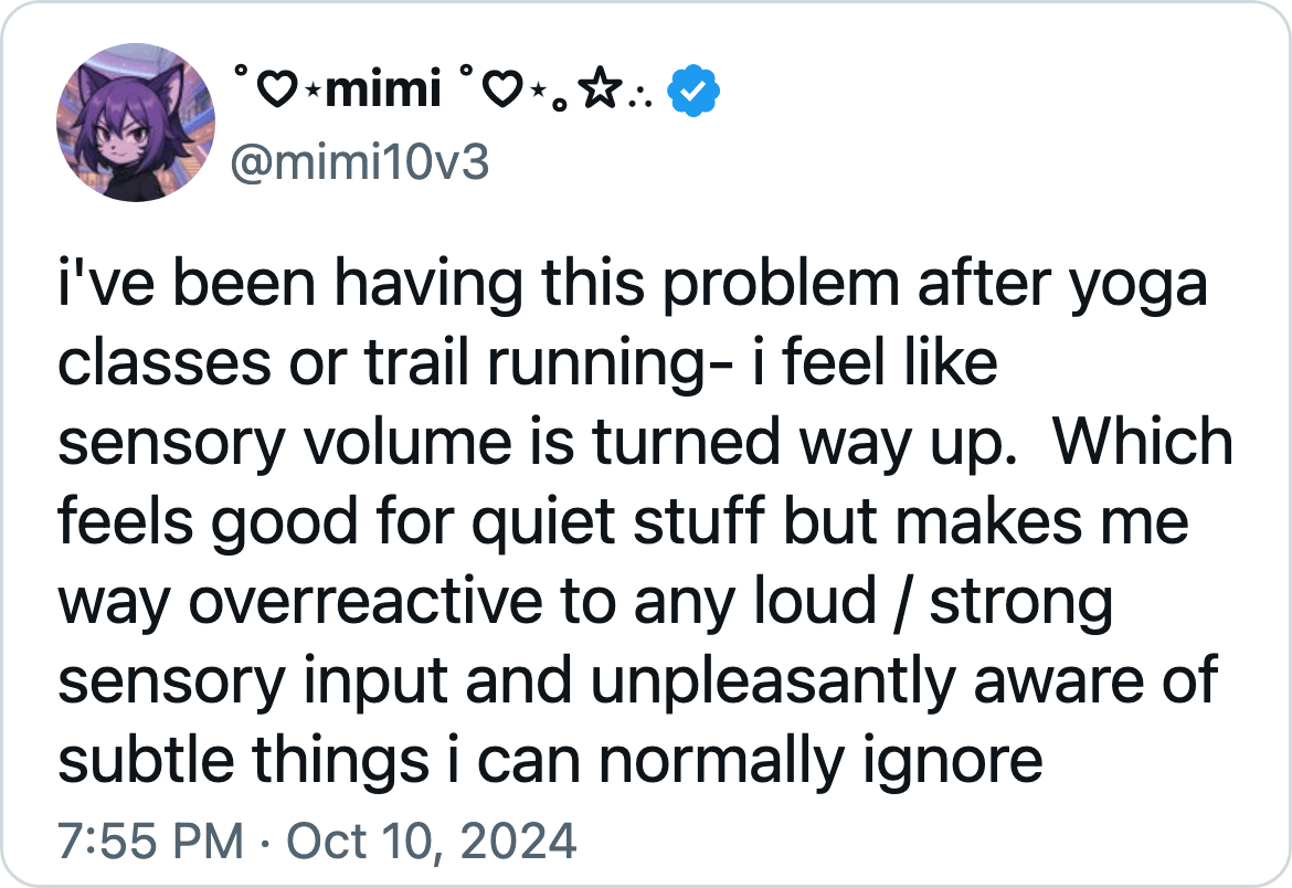 Tweet by @mimi10v3