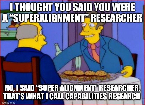 OpenAI Launches Superalignment Taskforce — LessWrong