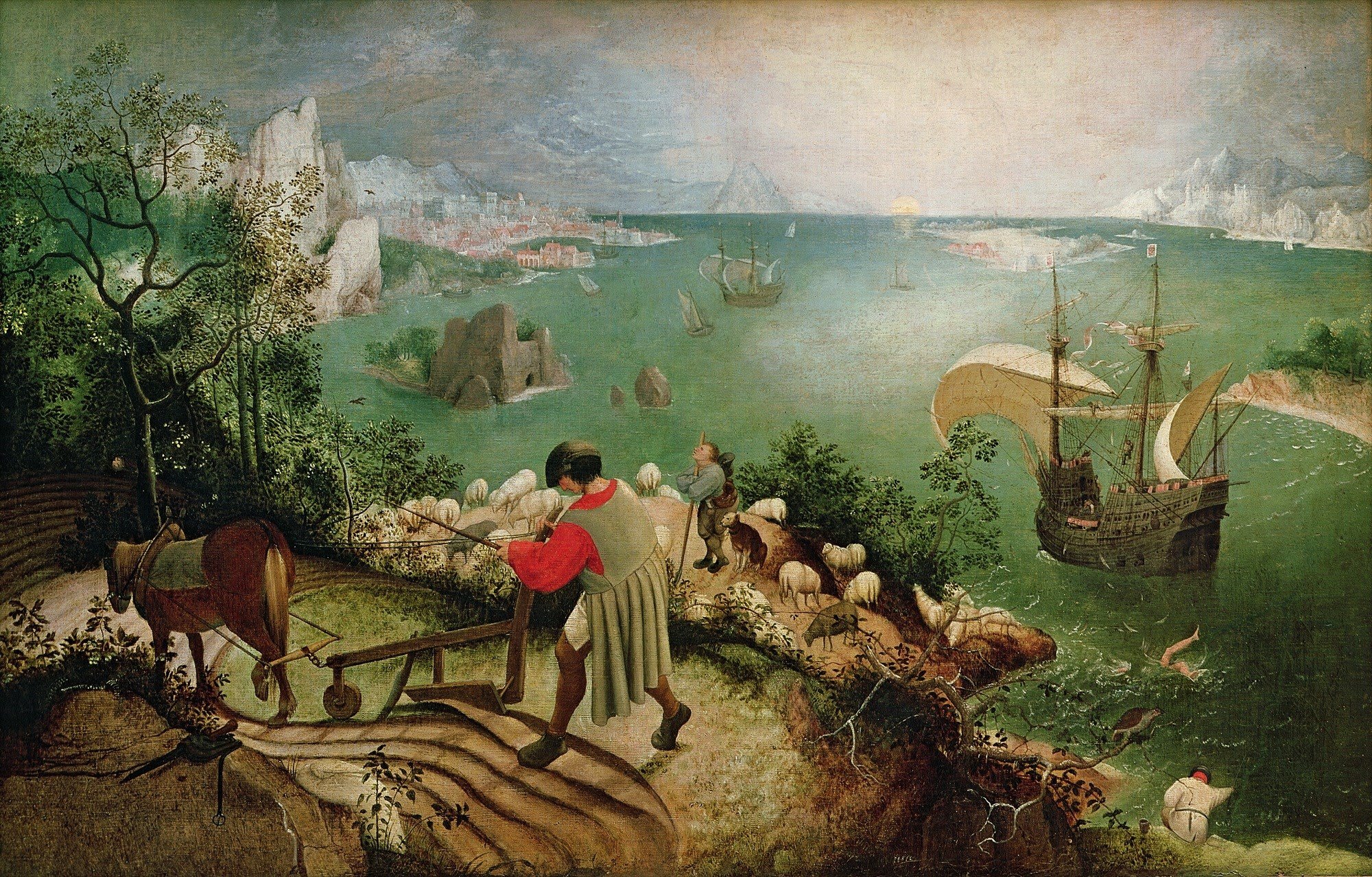 On Bruegel's "Icarus," W.H. Auden, William Carlos Williams ...