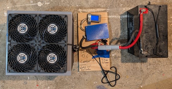 Running An Air Purifier on Batteries