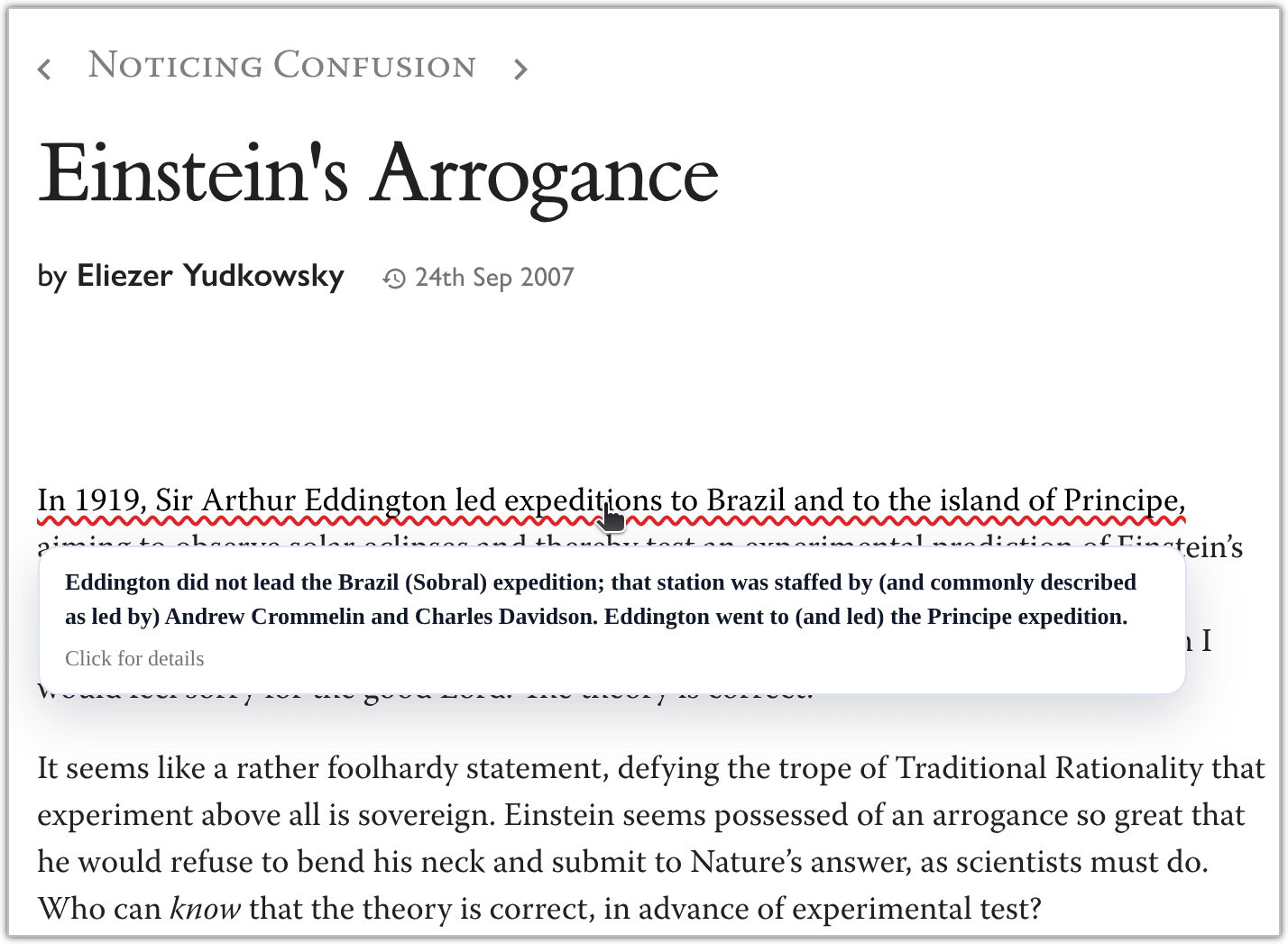 開源一款能指出網路文章錯誤的瀏覽器擴充功能