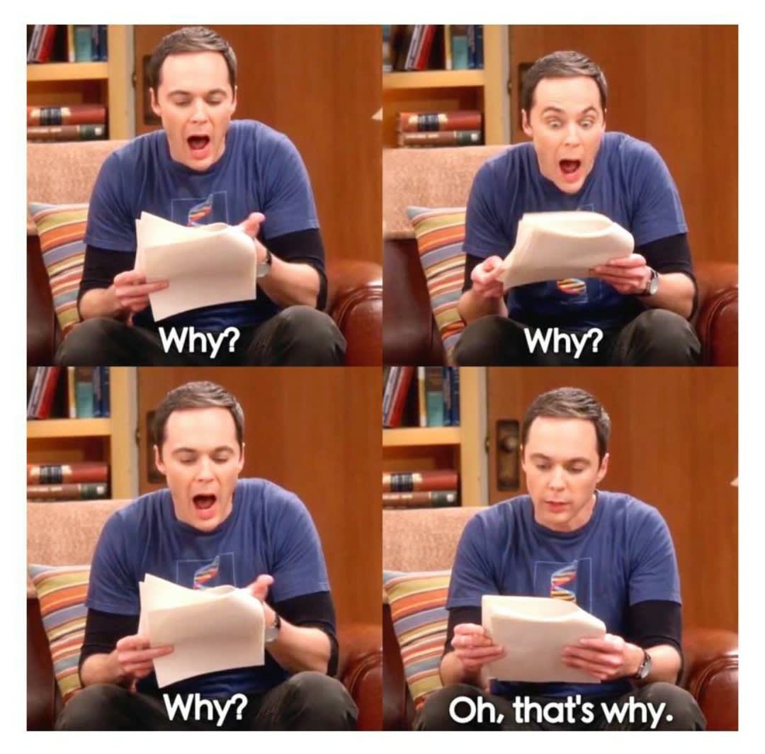 r/ProgrammerHumor - Why? Why? Why? Oh, that's why.
