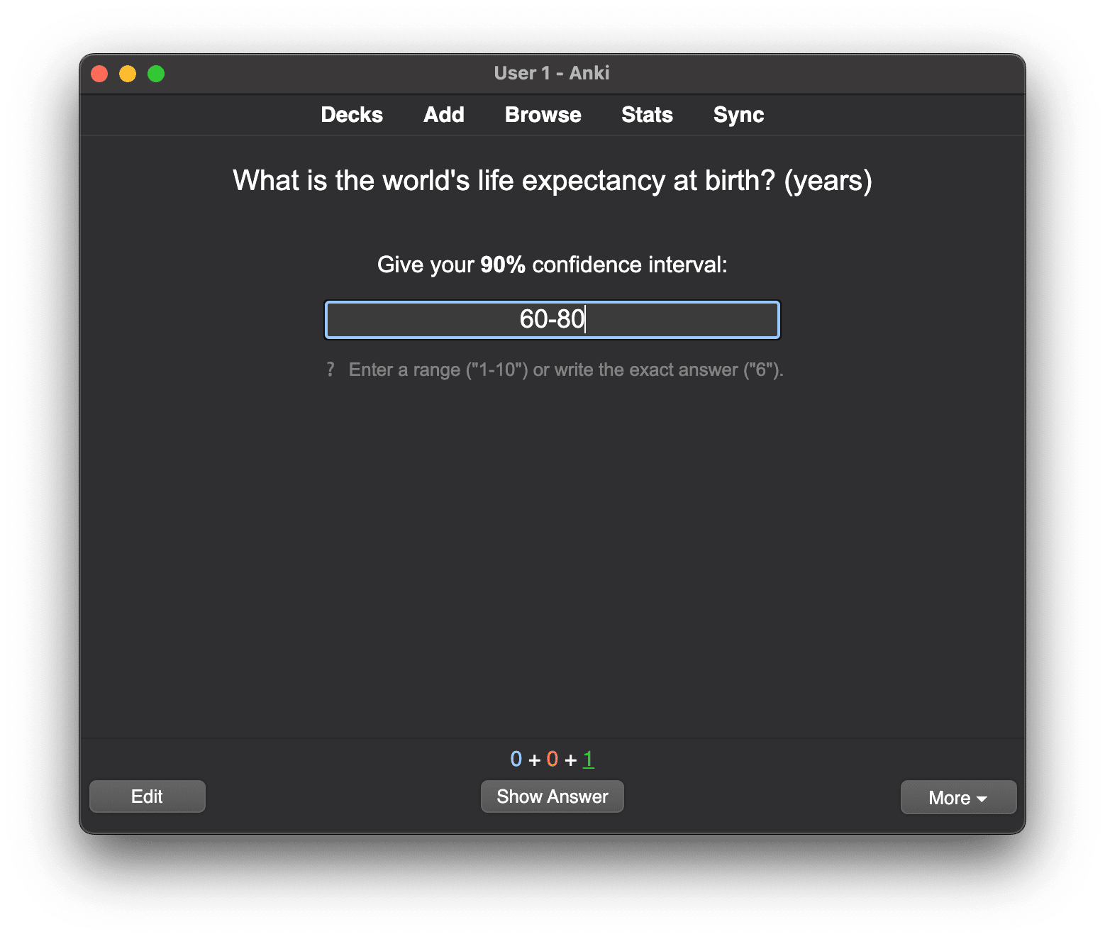 Anki with Uncertainty: Turn any flashcard deck into a calibration ...