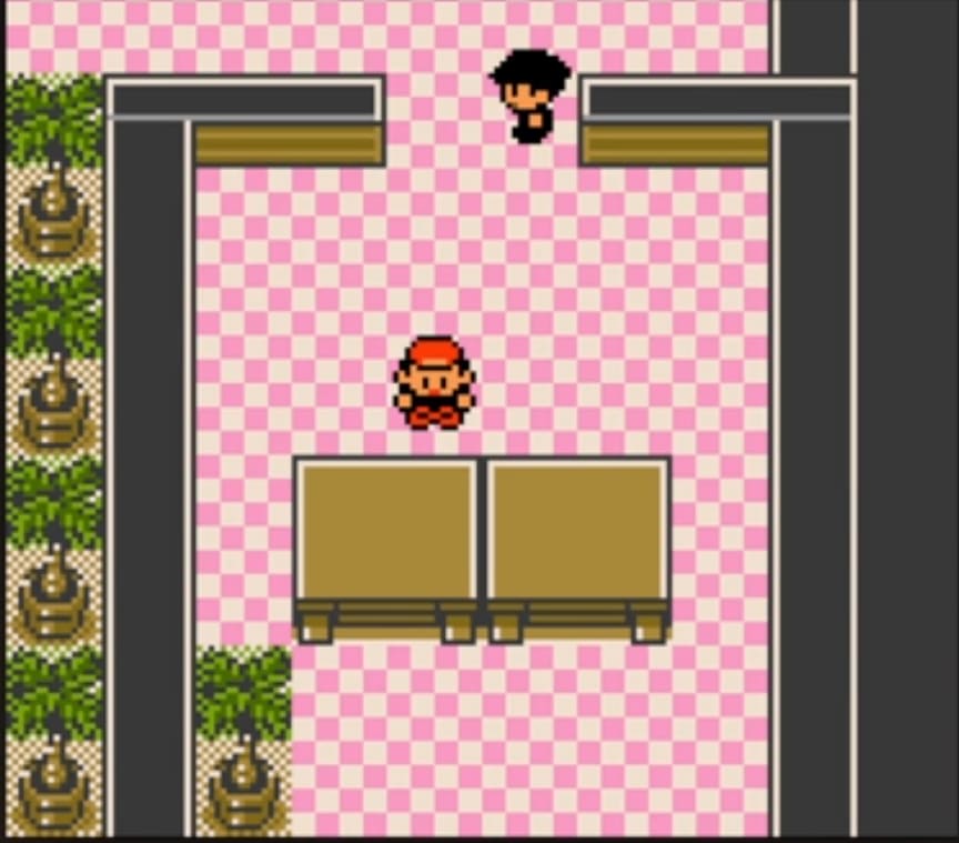 Claude in another part of the Team Rocket Hideout.