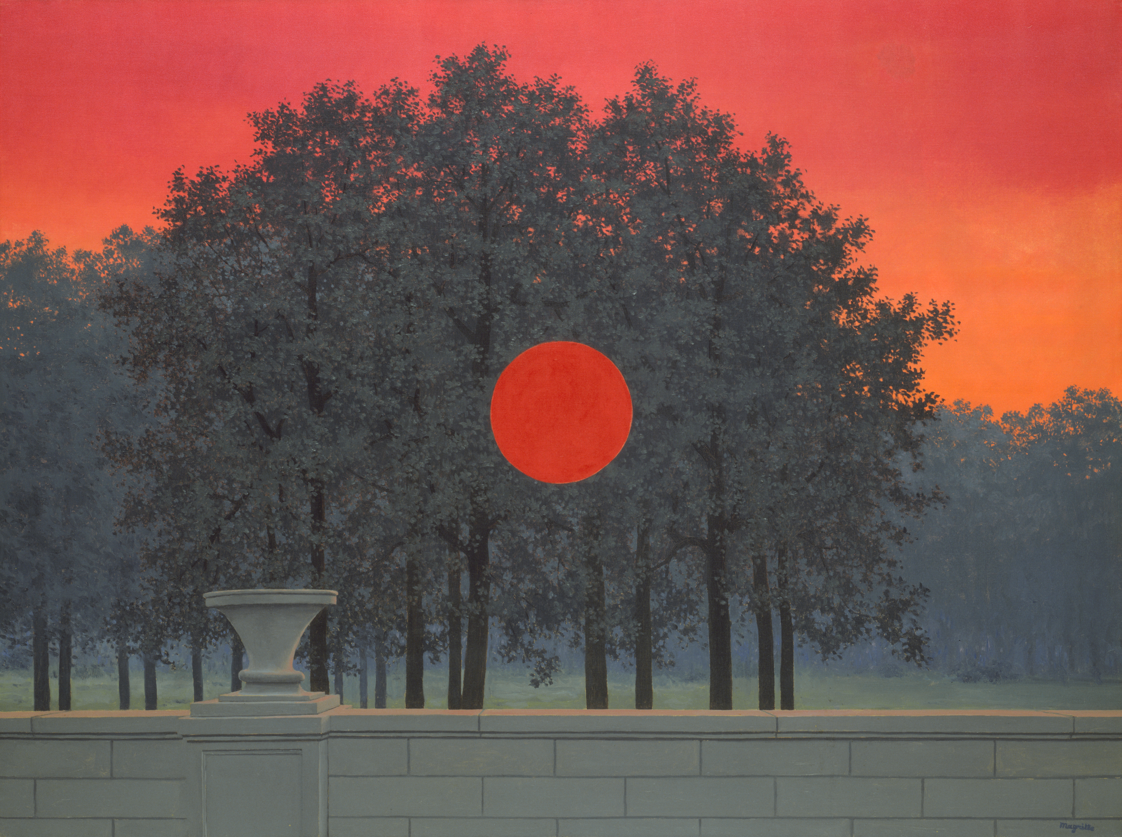 The Banquet, René Magritte, 1958. Art Institute of Chicago