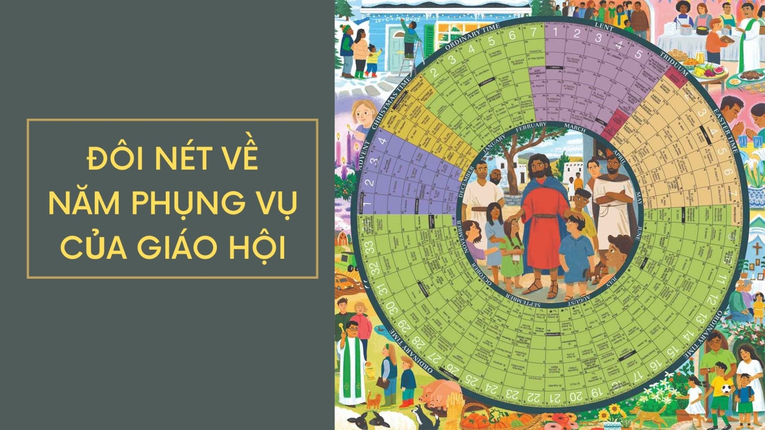 Các Mùa Trong Năm Phụng Vụ Công Giáo Rôma