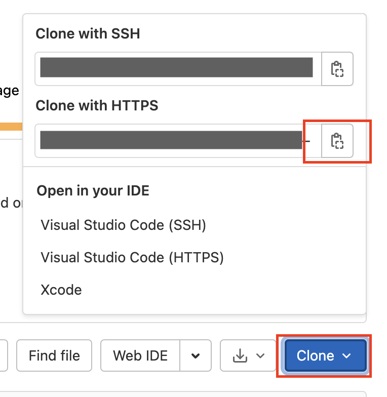 Clone with SSH and HTTPS