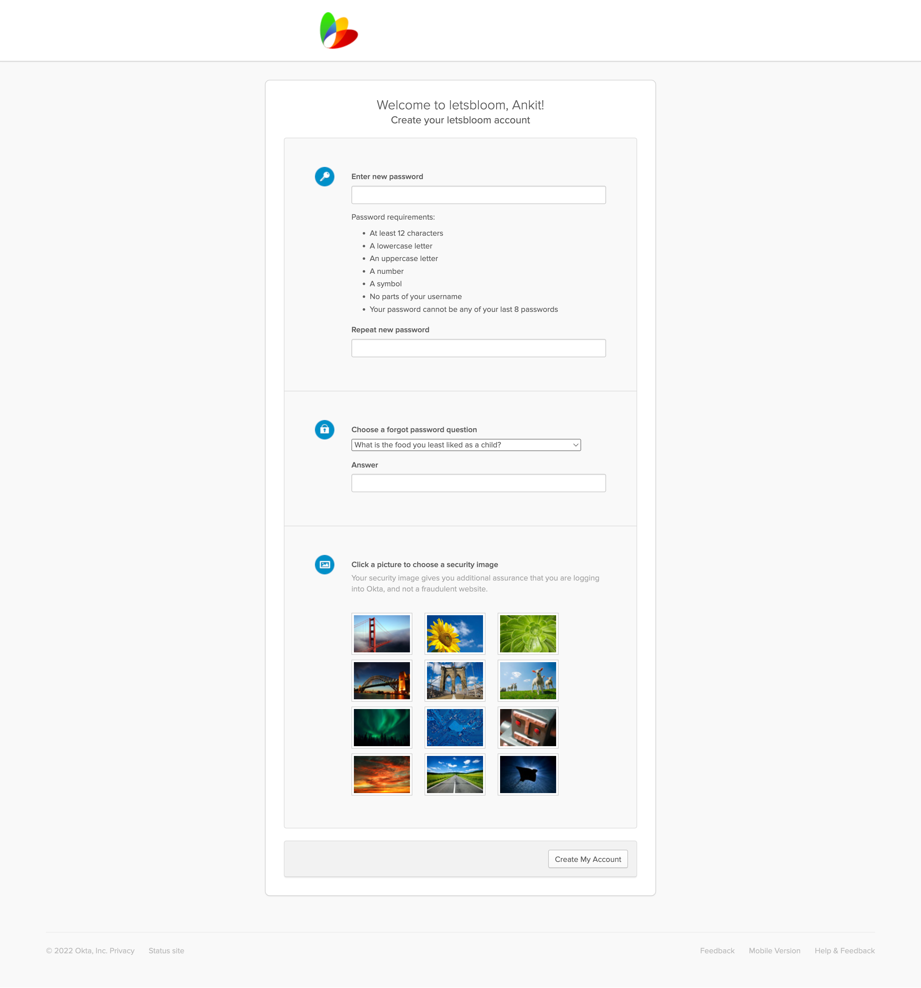 Okta Activation Okta Activation